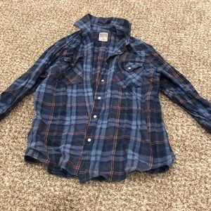 Blue flannel